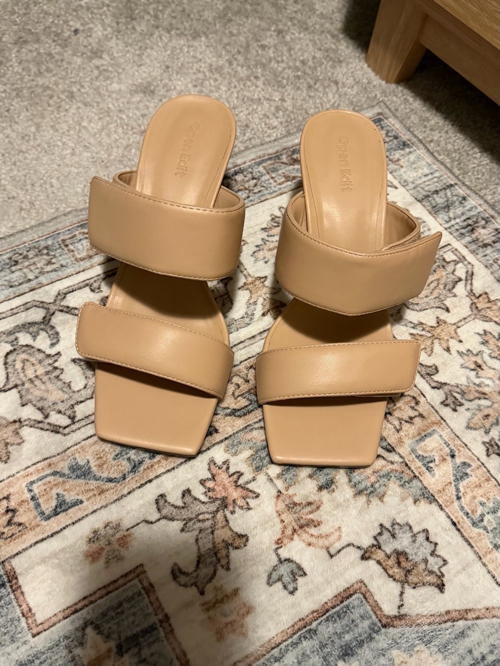 Open edit Quincy heels